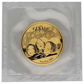 Moneda China 500 Yuans Panda Oro 2013 1oz