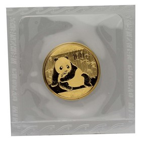 Moneda China 100 Yuans Panda Oro 2015 7,77g