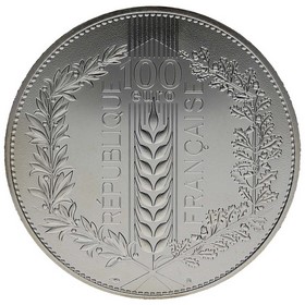 Moneda Francia 100 Euros Plata 2021 50g