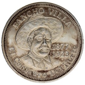 Moneda México Pancho Villa El Centauro del Norte Plata 1oz