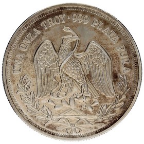 Moneda México Pancho Villa El Centauro del Norte Plata 1oz