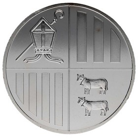 Moneda Andorra 1 Diner Plata 2013 1oz