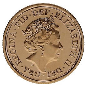 Moneda Reino Unido Soberano Oro 2022 7,98g