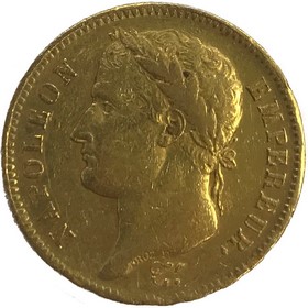 Moneda Francia 40 Francos Oro 1808 12,88 g