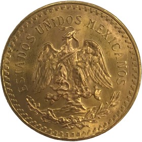 Moneda México 50 Pesos Oro 1947 41,68 g